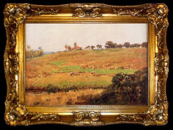 framed  Joao Batista da Costa Landscape, ta009-2